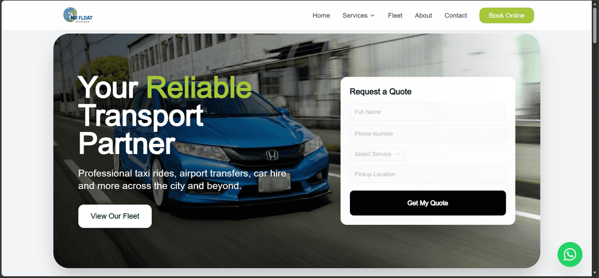 MR FLOAT - Transport Service