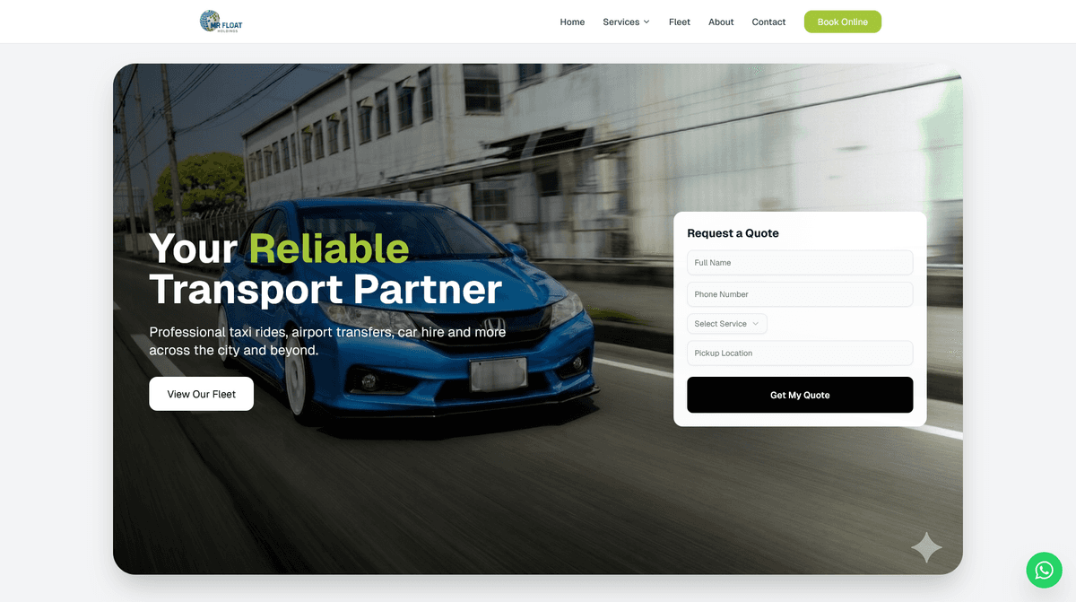 MR FLOAT - Transport Service